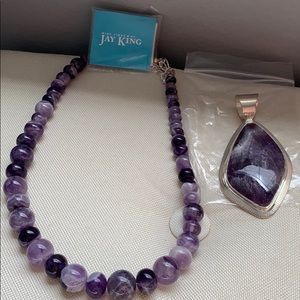 Jay King Necklace and Pendant.